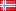 Norsk Bokmål (Norge) language flag